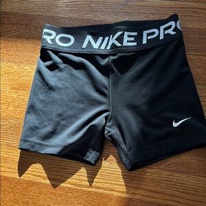 Nike Pro Black Athletic Shorts
